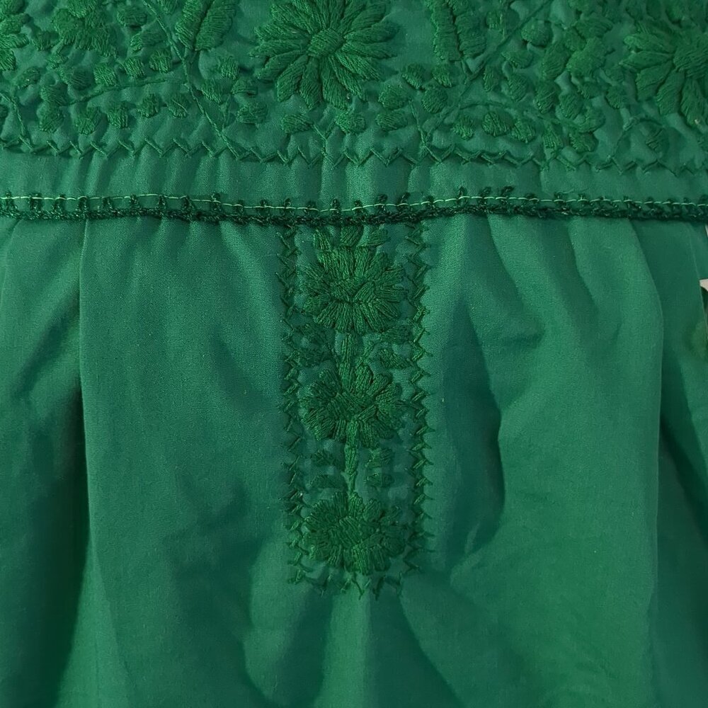 NWT Green Latin Dress Size Small - Picture 7 of 12